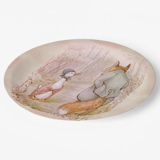 Assiettes En Carton Peter Rabbit (Angle)