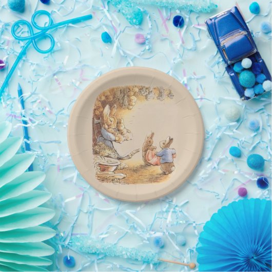 Assiettes En Carton Peter Rabbit 10 Plaques en papier (Fête)