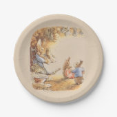 Assiettes En Carton Peter Rabbit 10 Plaques en papier (Devant)