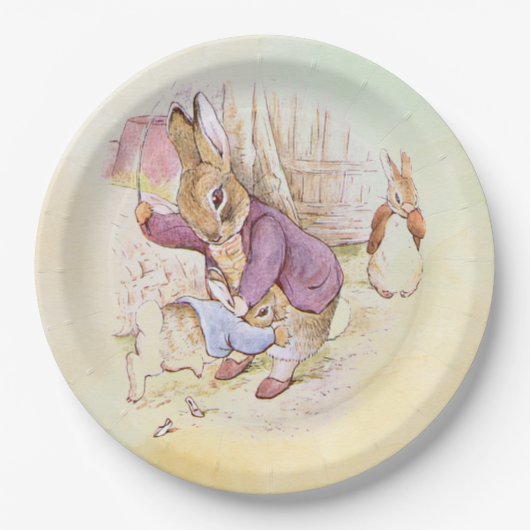 Assiettes En Carton Peter Rabbit 9 (Devant)