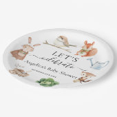 Assiettes En Carton Peter Rabbit Animaux Jardin Outils Baby shower (Angle)