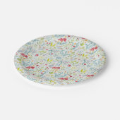 Assiettes En Carton Peter Rabbit | Motif d'aquarelle enchantée (Angle)