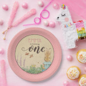 Assiettes En Carton Peter Rabbit | Premier anniversaire de la petite f (Fête)