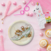 Assiettes En Carton Peter Rabbit (souris 1) (Fête)