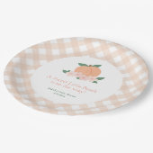 Assiettes En Carton Petit Baby shower doux (Angle)