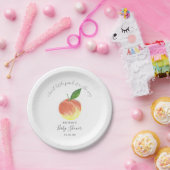 Assiettes En Carton Petit Baby shower doux (Fête)