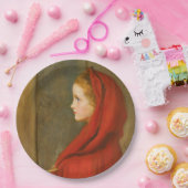Assiettes En Carton Petit chaperon rouge (par John Everett Millais) (Fête)