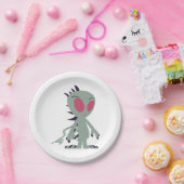 Assiettes En Carton Petit Chupacabra mignon (Fête)
