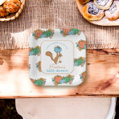 Assiettes En Carton Petit Citrouille sur le chemin Baby shower de garç