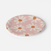 Assiettes En Carton Petit Daisy Thème Fille Anniversaire (Angle)