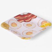 Assiettes En Carton Petit-déjeuner - Plaques de papier brunch (Angulaire)