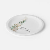 Assiettes En Carton Petit Dessert D'Agneau Doux (Angle)