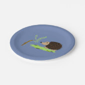 Assiettes En Carton Petit hérisson (Angle)