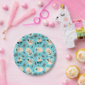 Assiettes En Carton Petit homme mec fête mot d'art plaque (Fête)