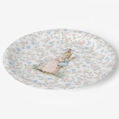 Assiettes En Carton Petit Peter Rabbit et maman (Angle)