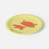 Assiettes En Carton Petit renard (Angle)