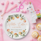 Assiettes En Carton Petite mignonne en chemin baby shower (Fête)