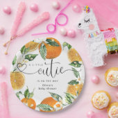 Assiettes En Carton Petite mignonne en chemin baby shower (Fête)