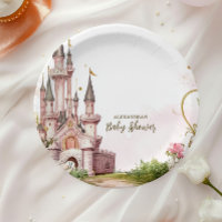 Petite Princesse Château Royal Baby Shower en Or R
