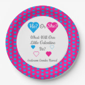 Assiettes En Carton Petite Saint Valentin Saint Valentin Révélation de (Devant)