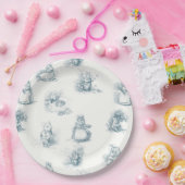 Assiettes En Carton Petite souris Storybook (Fête)