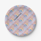 ASSIETTES EN CARTON PETITES AMIES DE PLAGE (Devant)