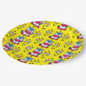 Assiettes En Carton Petites filles Unicorn Pony (Angle)