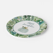 Assiettes En Carton Petites plaques Citrouilles Bleu Petit Citrouille (Angle)