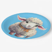 Assiettes En Carton Petites Plaques en papier d'agneau, Plaque en papi (Angle)