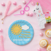 Assiettes En Carton Petits approvisionnements mignons de baby shower (Fête)