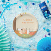 Assiettes En Carton Petits approvisionnements mignons de baby shower (Fête)