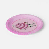 Assiettes En Carton petits escargots (Angle)