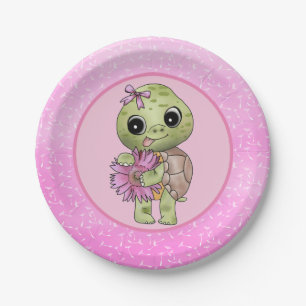 Assiettes En Carton petits tortues pappleae