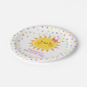 Assiettes En Carton Peu de soleil (Angle)