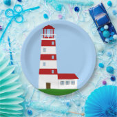 Assiettes En Carton Phare (Fête)