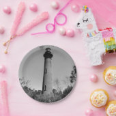 Assiettes En Carton Phare de Currituck (Fête)