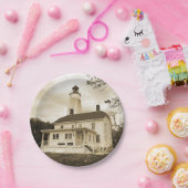 Assiettes En Carton Phare de Sandy Hook (Fête)