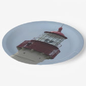 Assiettes En Carton Phare du Cap May (Angle)