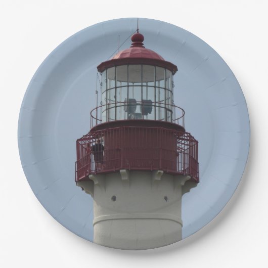 Assiettes En Carton Phare du Cap May (Devant)