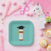 Assiettes En Carton Pharmacy School Graduation (Fête)