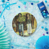 Assiettes En Carton Phase de ChapeI Sixtine d'un ChaIIenge (Fête)