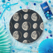 Assiettes En Carton Phase de lune céleste (2) (Fête)