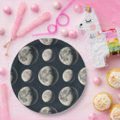 Assiettes En Carton Phase de lune céleste (2) (Fête)