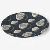 Assiettes En Carton Phase de lune céleste (2) (Angle)