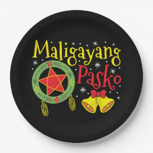 Assiettes En Carton Philippines Noël philippin Maligayang Pasko