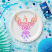 Assiettes En Carton Phoenix (Fête)
