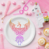 Assiettes En Carton Phoenix (Fête)