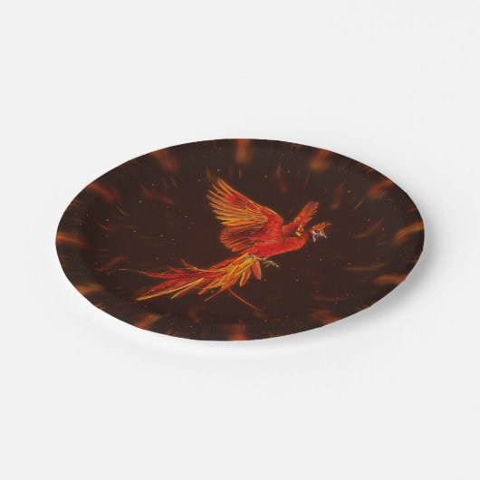 Assiettes En Carton Phoenix Rising - # 1 (Angle)