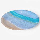 Assiettes En Carton Photo Amazing Beach Tropical Scene (Angle)