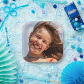 Assiettes En Carton Photo Create Your Own Custom Family (Fête)